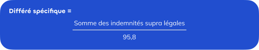 Différé spécifique